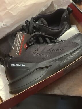 Wolverine All-Black Athletic Work Shoes Women